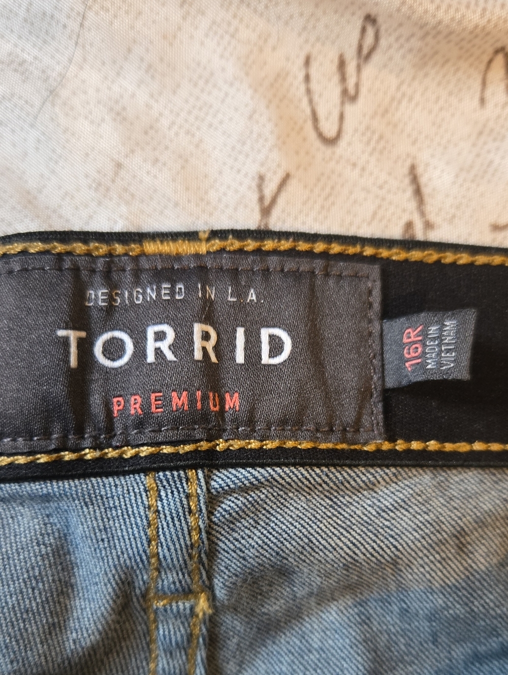 Torrid Premium Light Blue Denim Jeans 16R